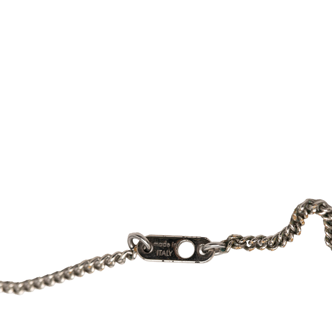 Louis Vuitton Brass Monogram Eclipse Charms Collier