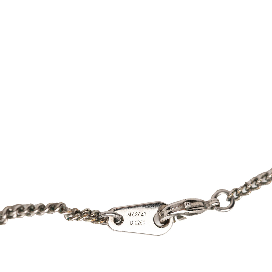 Louis Vuitton Brass Monogram Eclipse Charms Collier