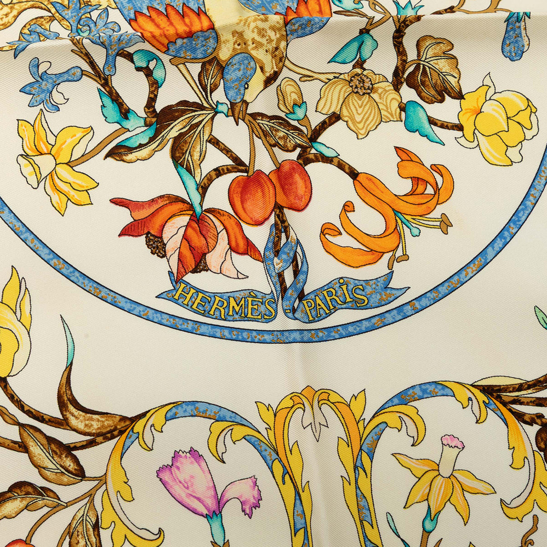 Pierres d Orient et d Occident Foulard 90 Blanc