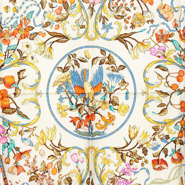 Pierres d Orient et d Occident Foulard 90 Blanc