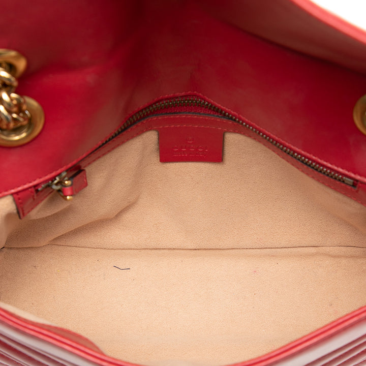 Gucci Medium GG Marmont Matelasse Cuir de veau Sac bandoulière