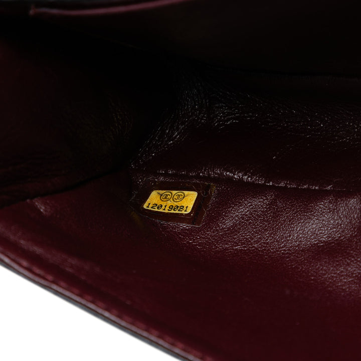 Chanel Reissue 2.55 Matelassé Glazed Cuir de veau East West Simple rabat