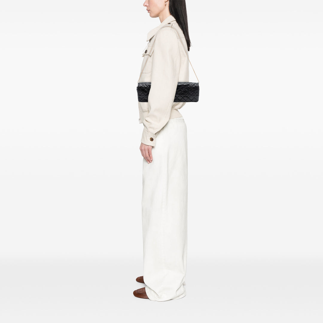 Chanel Reissue 2.55 Matelassé Glazed Cuir de veau East West Simple rabat