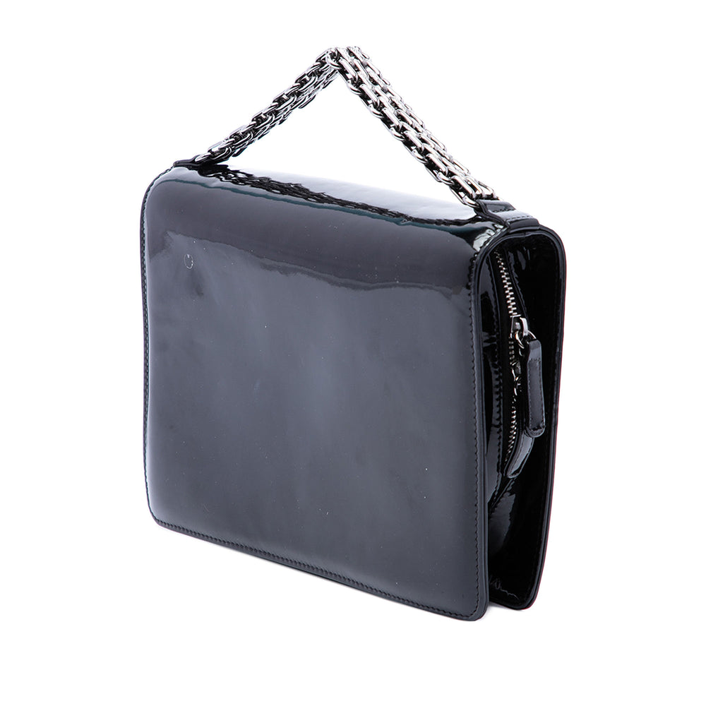 Chanel CC Pochette avec chaîne Mini Noir – vue 2 – GABY PARIS
