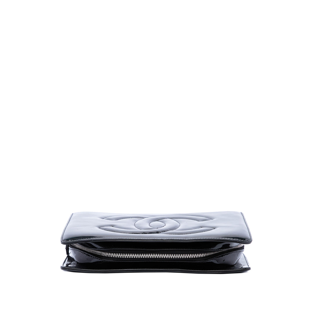 Chanel CC Pochette avec chaîne Mini Noir – vue 3 – GABY PARIS