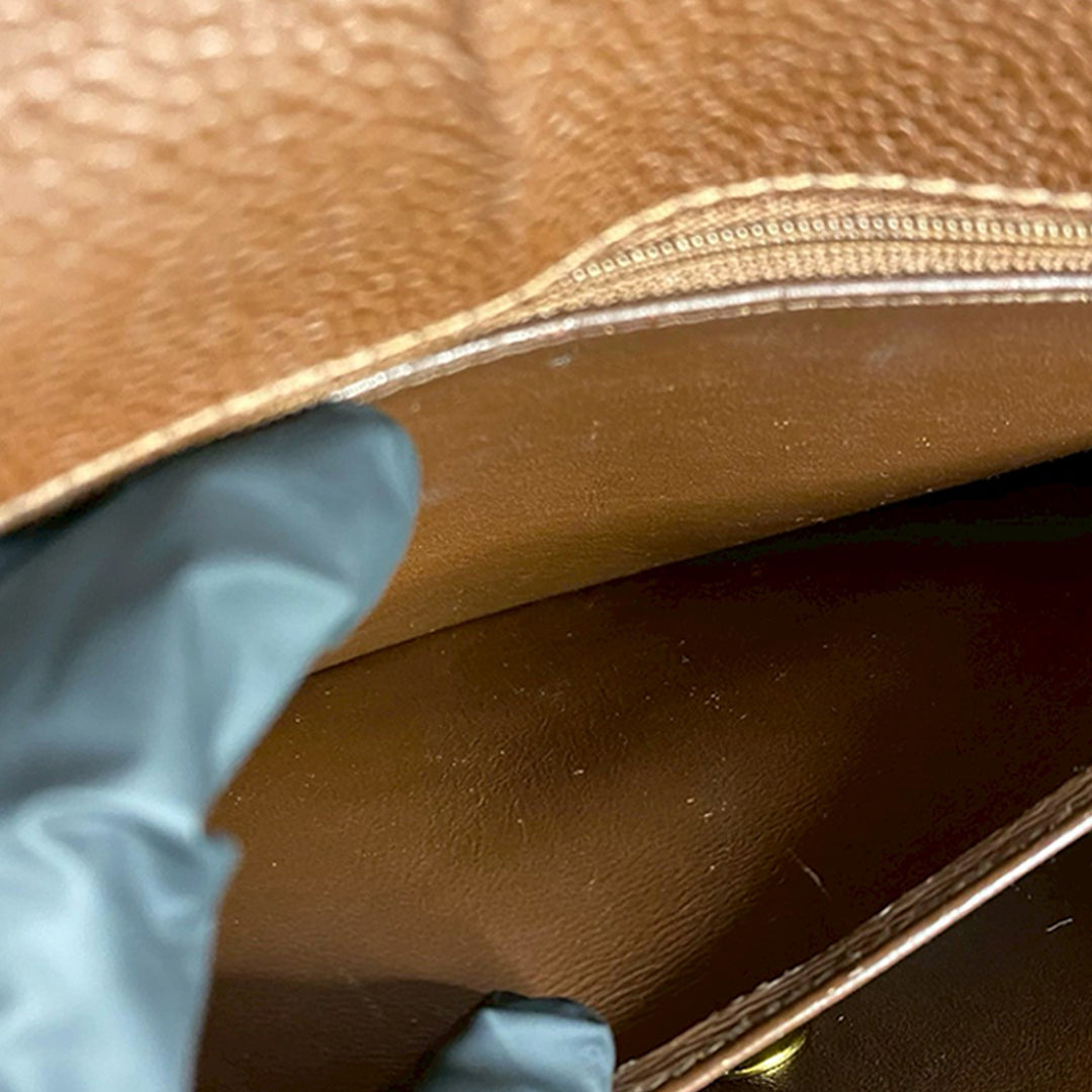 Chanel CC Jumbo Surpiqué Caviar Simple rabat