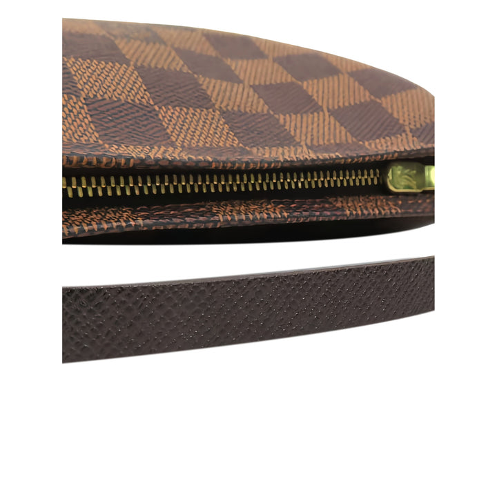 Louis Vuitton Trousse Pochette Damier Ébène Marron – vue 14 – GABY PARIS