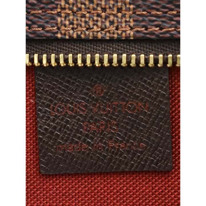 Louis Vuitton Trousse Pochette Damier Ébène Marron – vue 5 – GABY PARIS