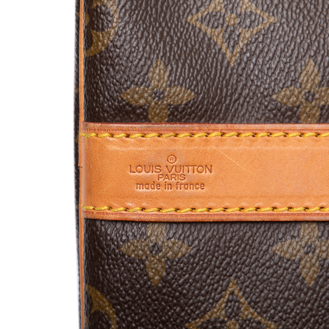 Louis Vuitton Monogram Keepall Bandouliere 60 Marron