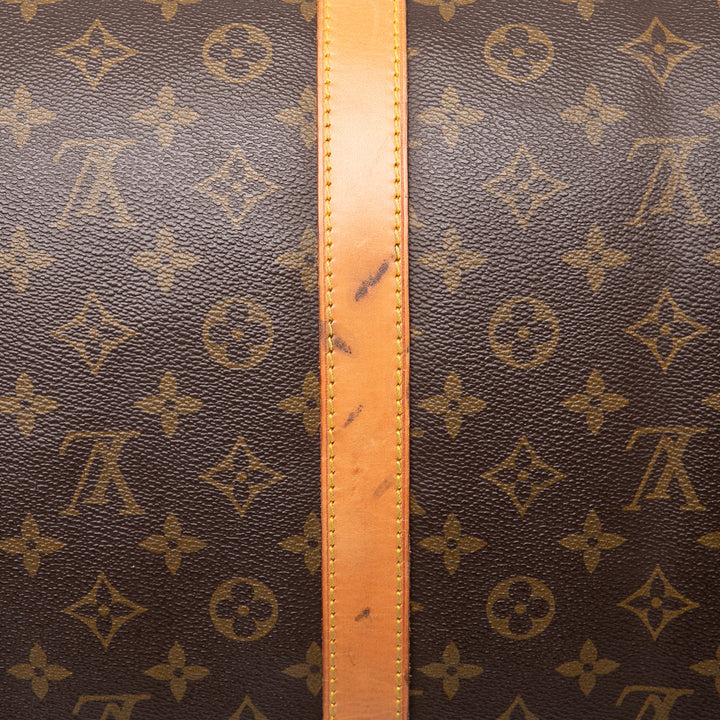 Louis Vuitton Monogram Keepall Bandouliere 60 Marron