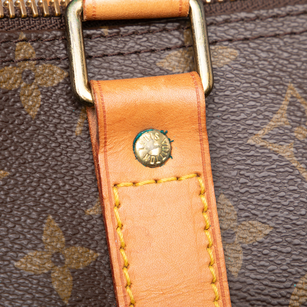 Louis Vuitton Monogram Keepall Bandouliere 60 Marron