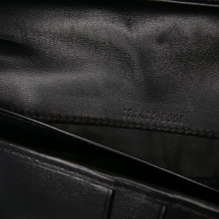 Gucci Guccissima Wallet on Chain Noir – GABY PARIS Authentique