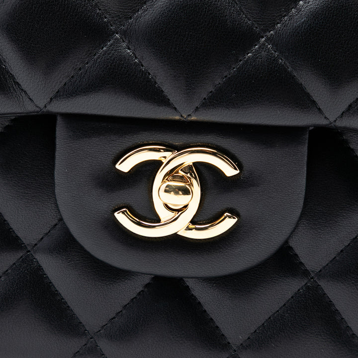 Chanel Jumbo Classic Cuir d’agneau Double rabat