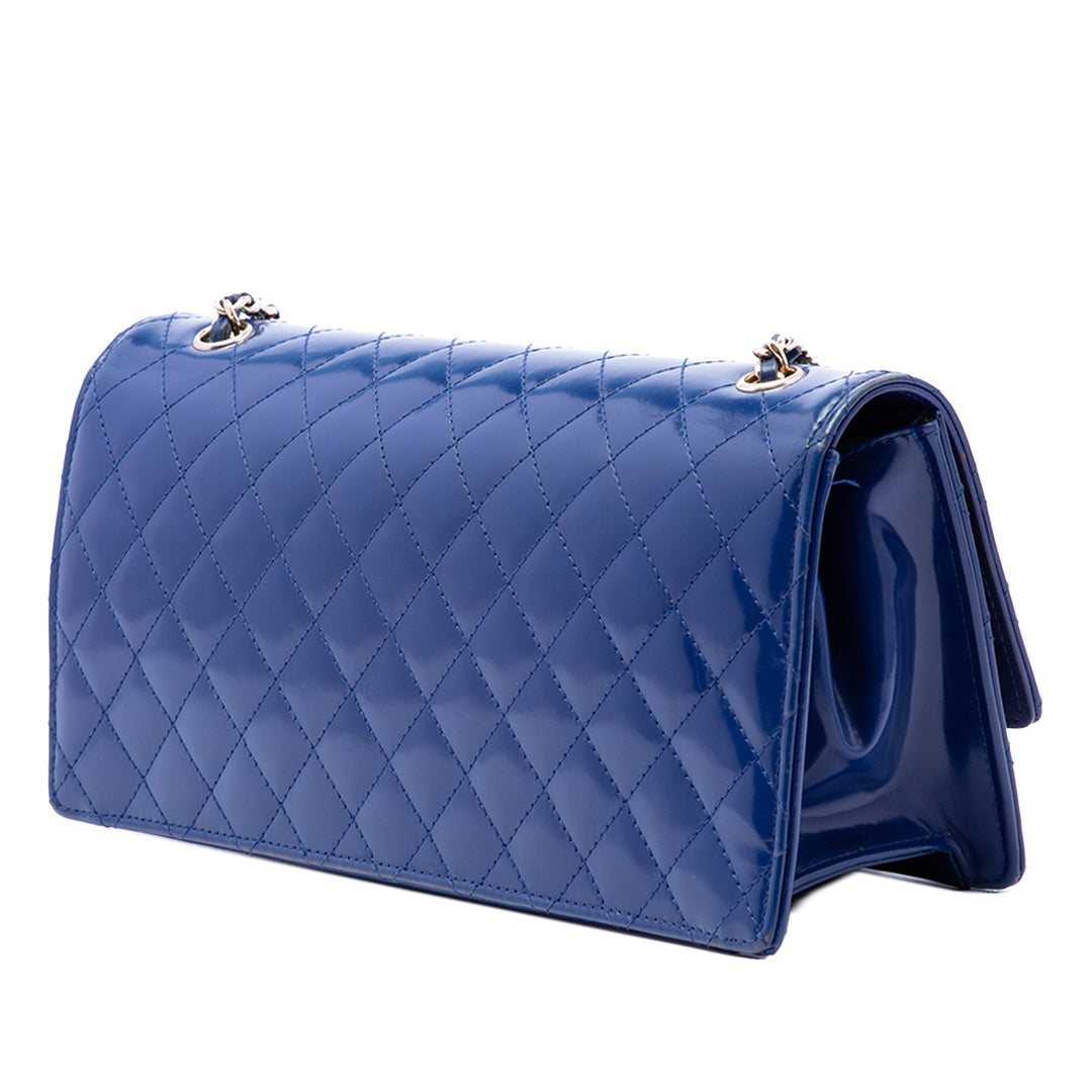 Chanel CC Matelassé Cuir d’agneau Long à rabat