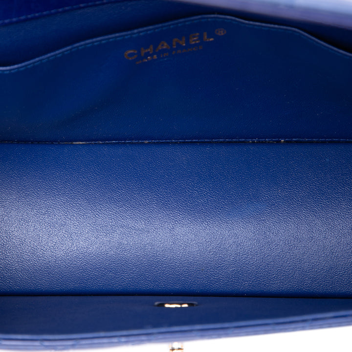 Chanel CC Matelassé Cuir d’agneau Long à rabat