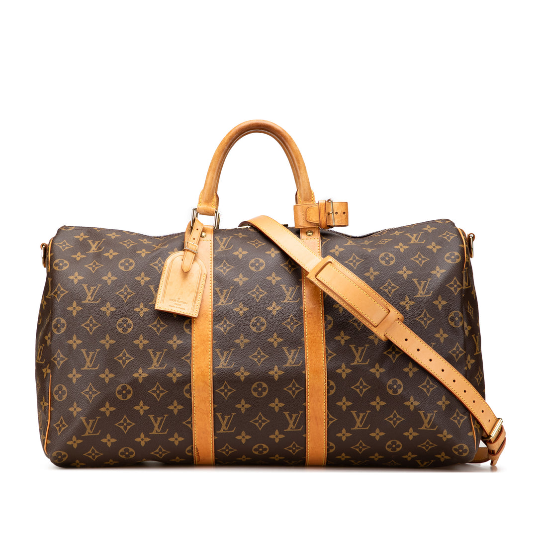 Monogram Keepall Bandouliere 50 Brown - Gaby Paris