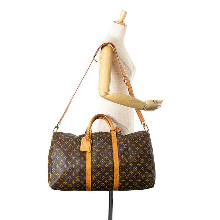 Monogram Keepall Bandouliere 50 Brown - Gaby Paris