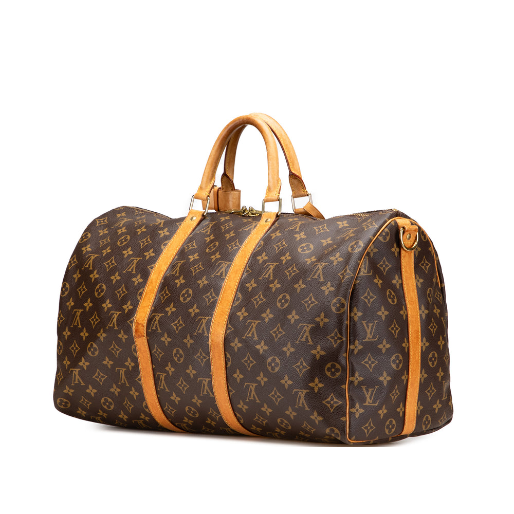 Monogram Keepall Bandouliere 50 Brown - Gaby Paris