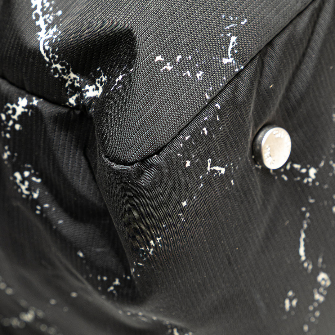 Old Travel Line Nylon Duffle Bag Black - Gaby Paris