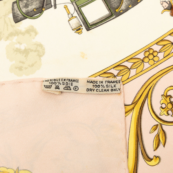 La Promenade de Longchamps Foulard 90 Rose