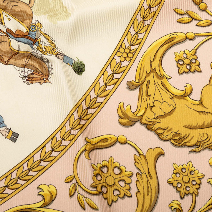 La Promenade de Longchamps Foulard 90 Rose
