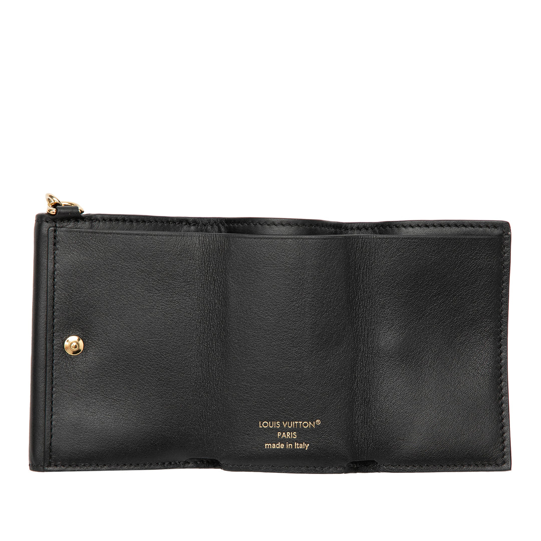 Louis Vuitton Mini Cuir de veau LV Bloom Trifold Portefeuille