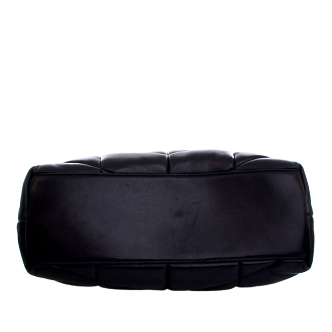 Saint Laurent Medium Matelasse Cuir d’agneau Monogram Loulou Puffer Sac bandoulière