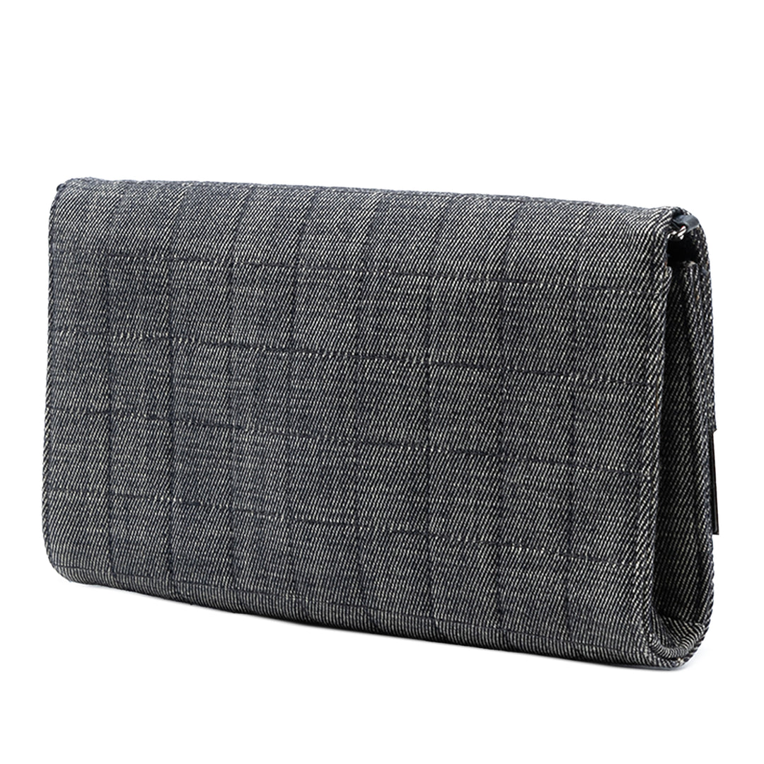 Chanel CC Choco Bar Jean Chain à rabat