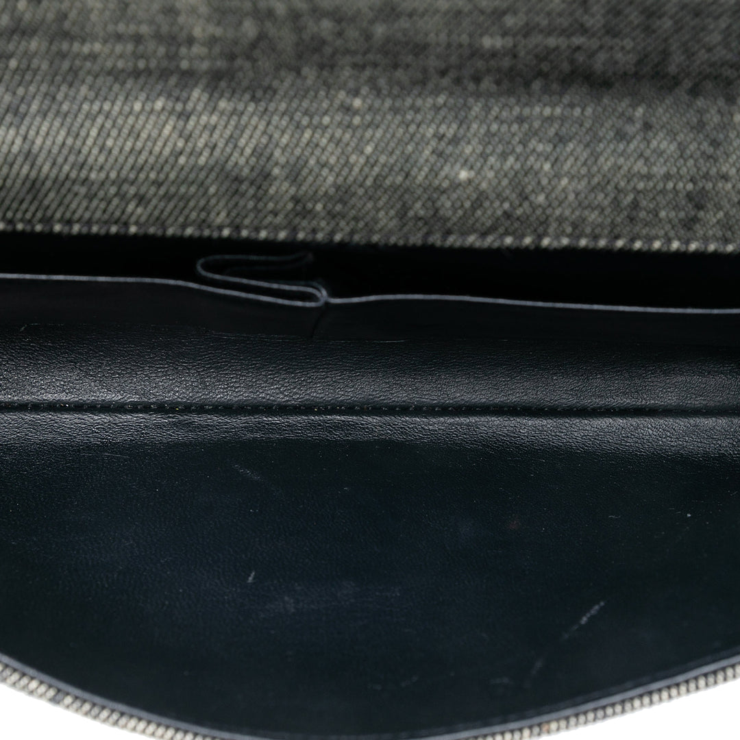 Chanel CC Choco Bar Jean Chain à rabat