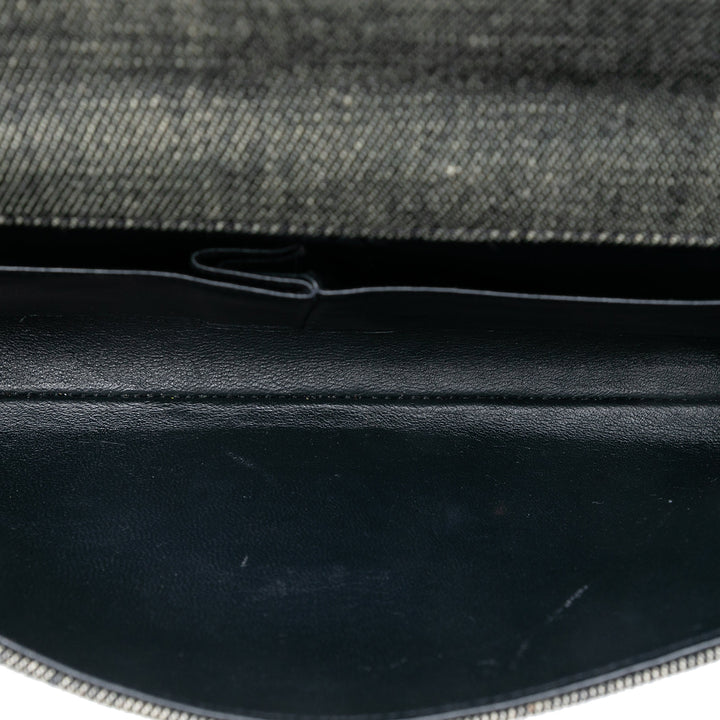 Chanel CC Choco Bar Jean Chain à rabat