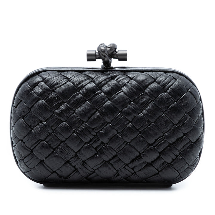 Bottega Veneta Nappa Intrecciato Knot Pochette