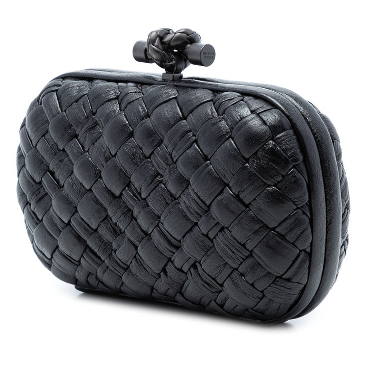 Bottega Veneta Nappa Intrecciato Knot Pochette