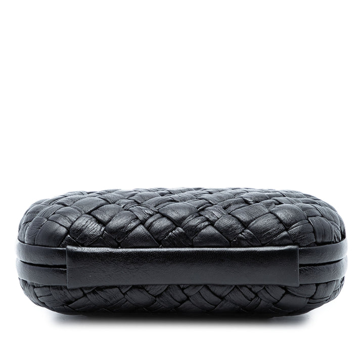 Bottega Veneta Nappa Intrecciato Knot Pochette