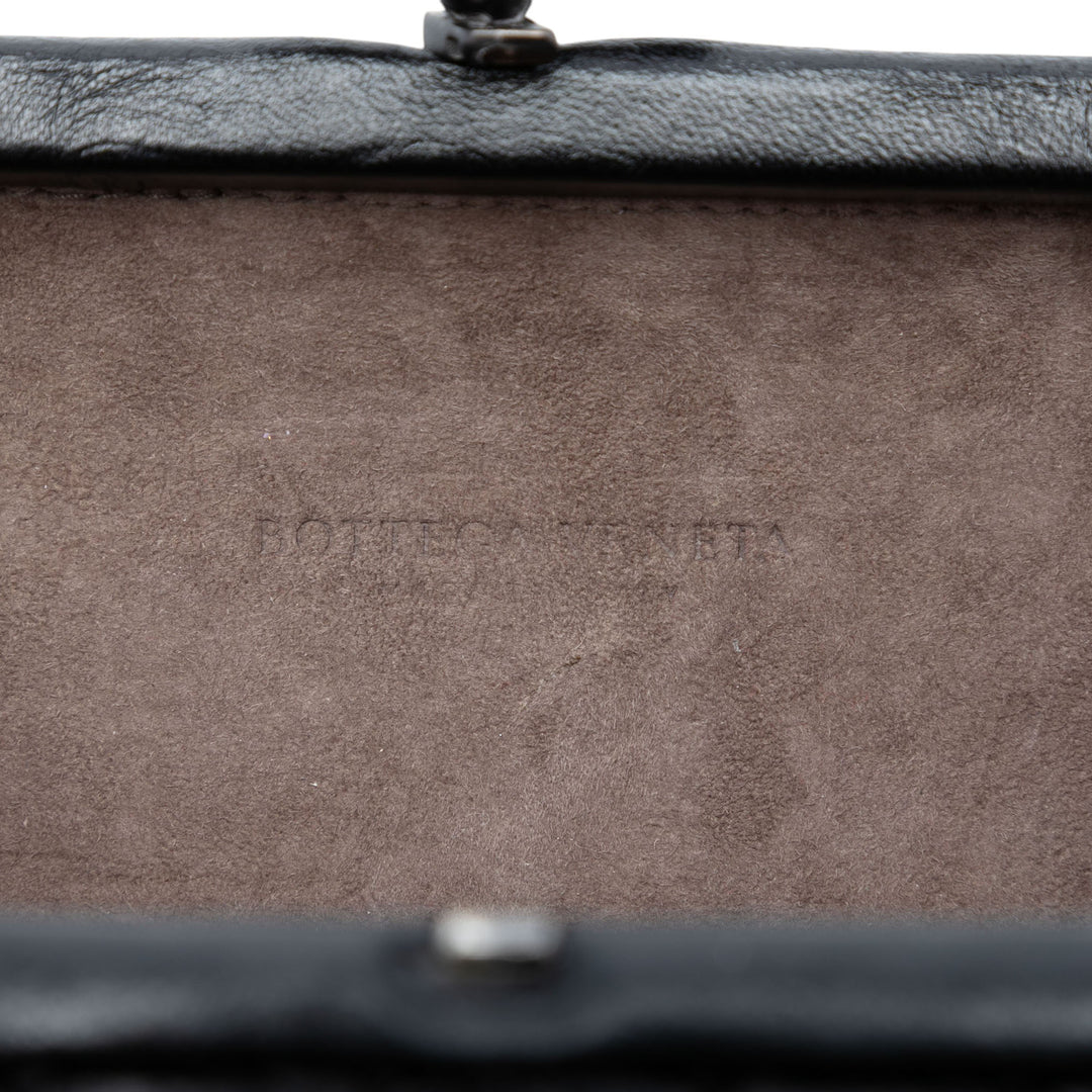 Bottega Veneta Nappa Intrecciato Knot Pochette