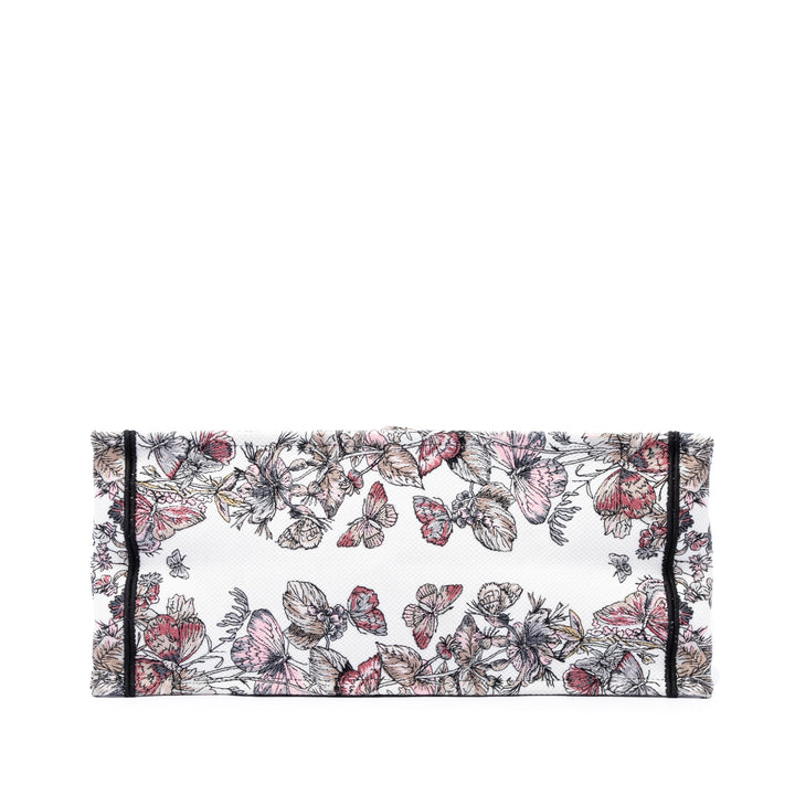 Dior Large brodé Toile Butterfly Around The World Book Cabas