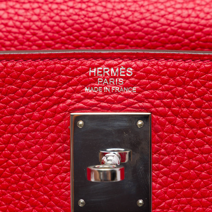 Hermès Sac à main Kelly II Retourne Amazone 32 Togo Rouge – vue 5 – GABY PARIS