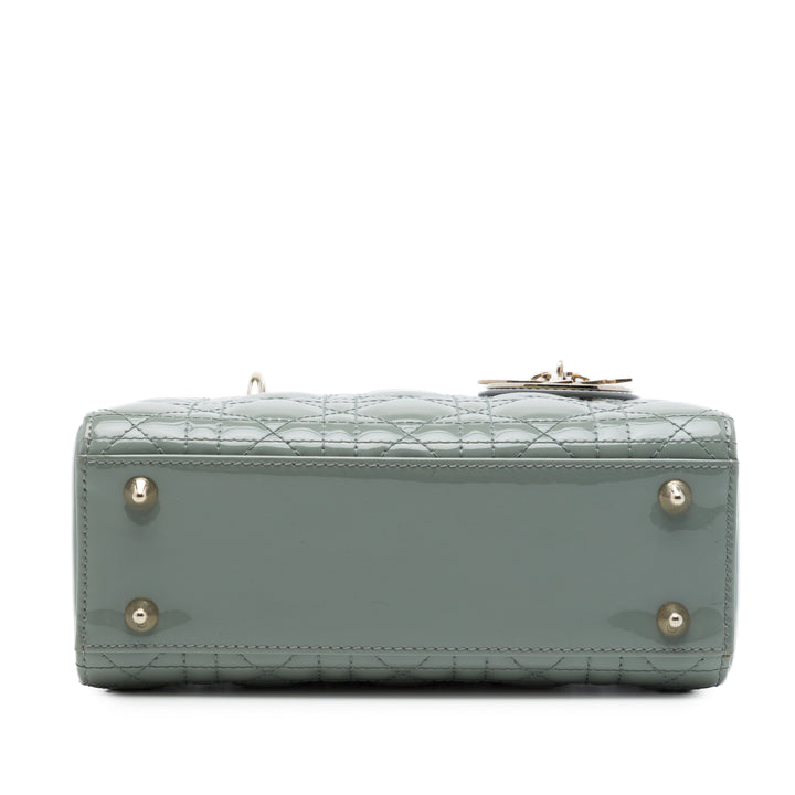 Dior Lady Dior Cannage Petit Gris – vue 3 – GABY PARIS