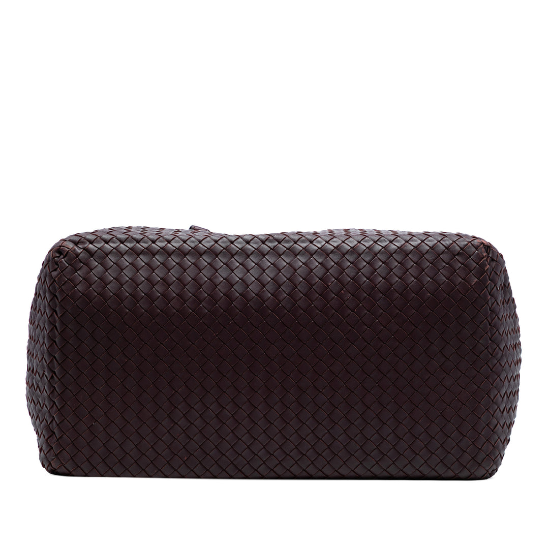 Bottega Veneta Large Nappa Intrecciato Brick Cabas Rouge – GABY PARIS Authentique