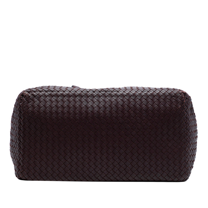 Bottega Veneta Large Nappa Intrecciato Brick Cabas Rouge – GABY PARIS Authentique
