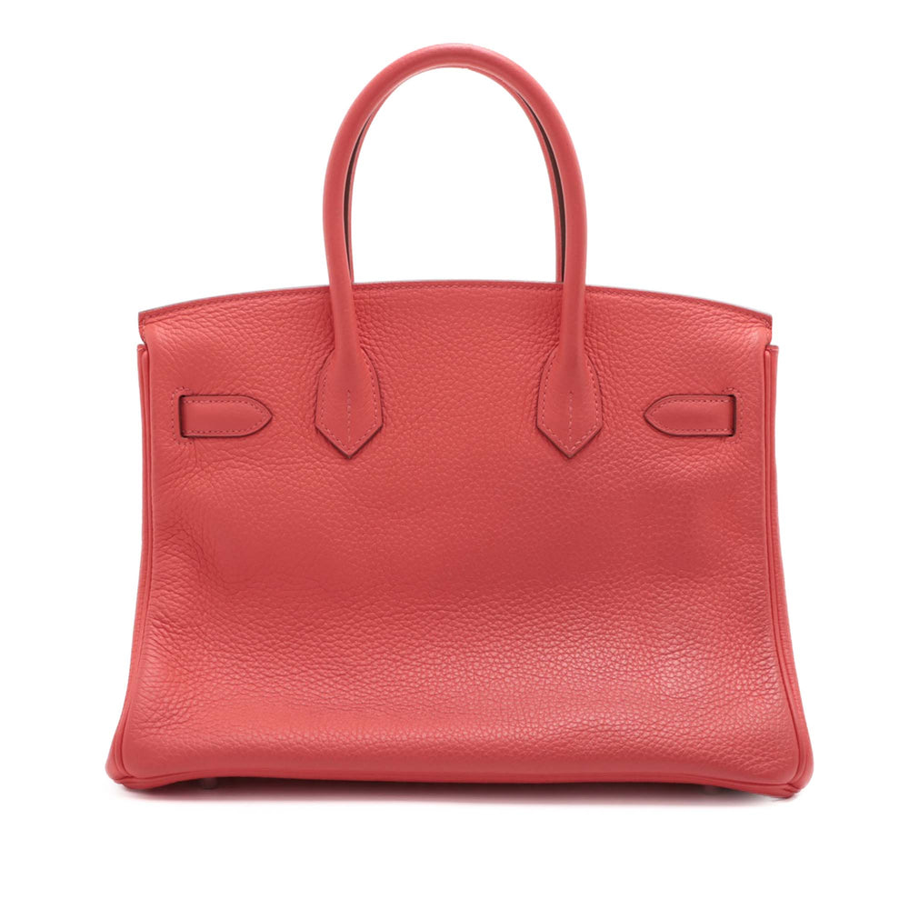 Hermès Clemence Birkin Retourne 30 Rouge – GABY PARIS Authentique