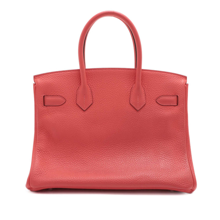 Hermès Clemence Birkin Retourne 30 Rouge – GABY PARIS Authentique