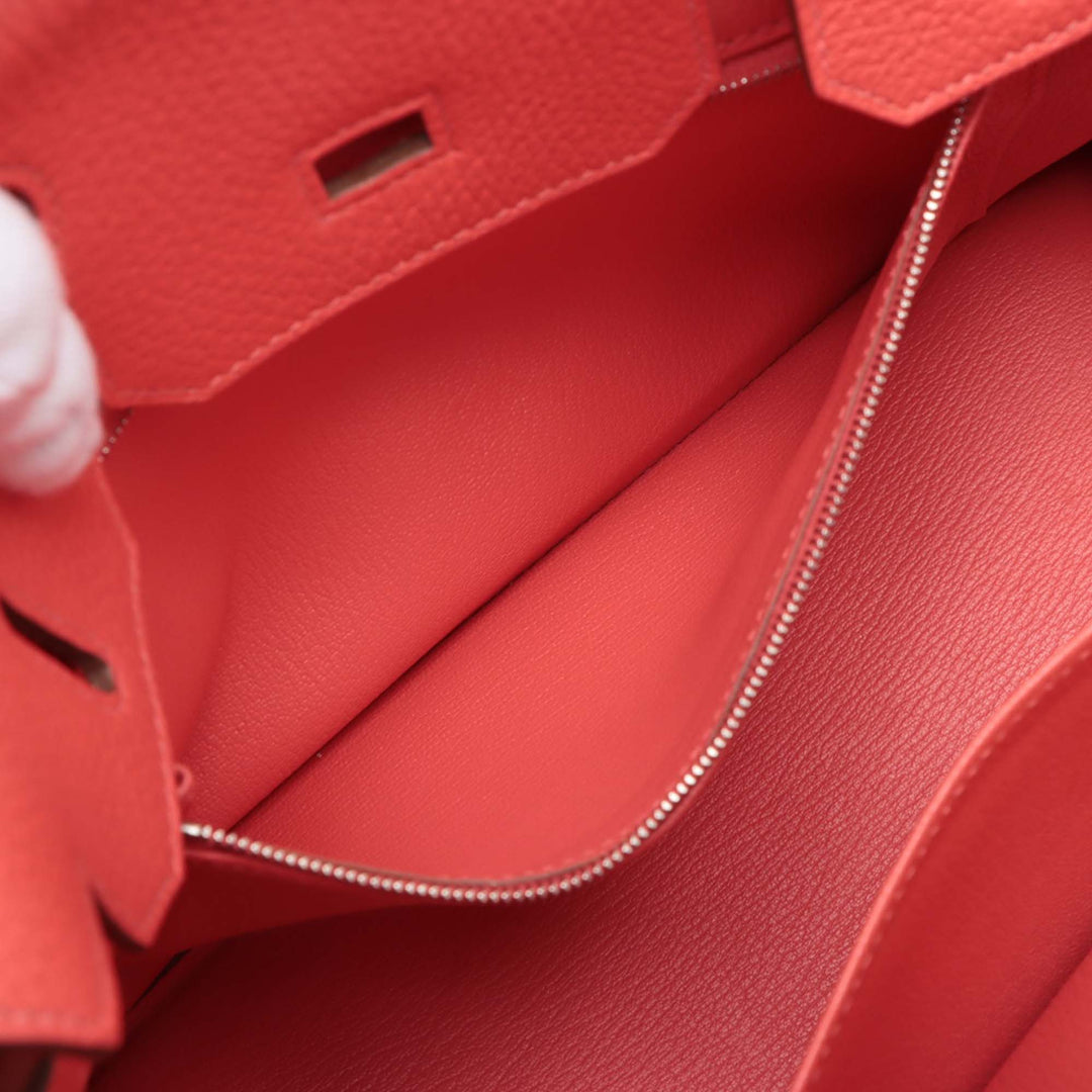 Hermès Clemence Birkin Retourne 30 Rouge – GABY PARIS Authentique