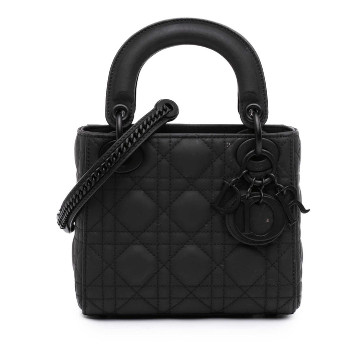 Dior Mini Ultra Matte Cuir de veau Cannage Lady Dior