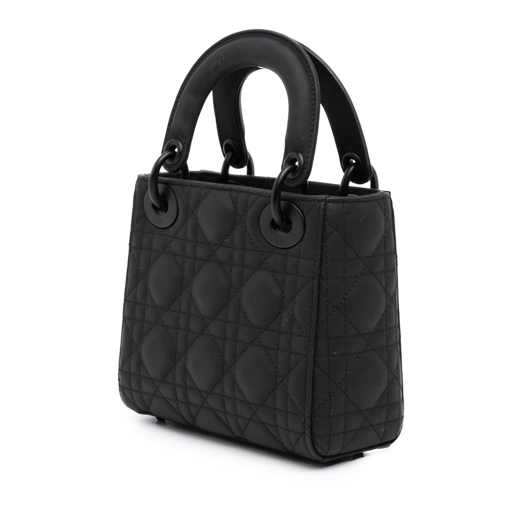 Dior Mini Ultra Matte Cuir de veau Cannage Lady Dior