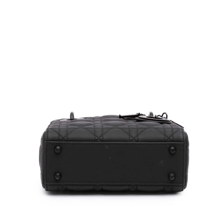 Dior Mini Ultra Matte Cuir de veau Cannage Lady Dior