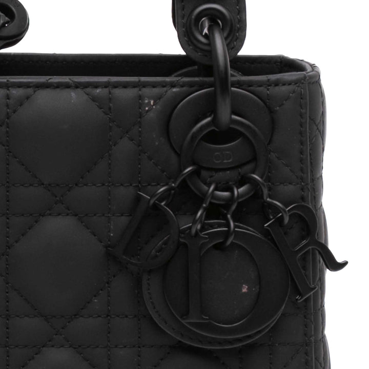 Dior Mini Ultra Matte Cuir de veau Cannage Lady Dior