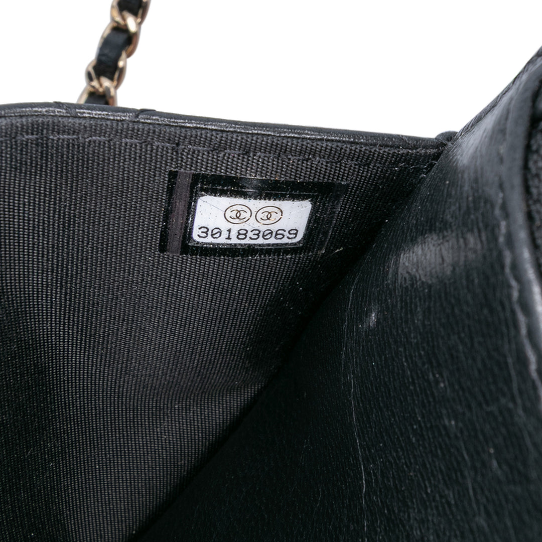 Chanel CC Quilted Cuir de veau Wallet on Chain Noir – GABY PARIS Authentique
