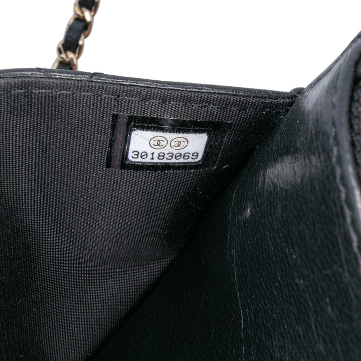 Chanel CC Quilted Cuir de veau Wallet on Chain Noir – GABY PARIS Authentique