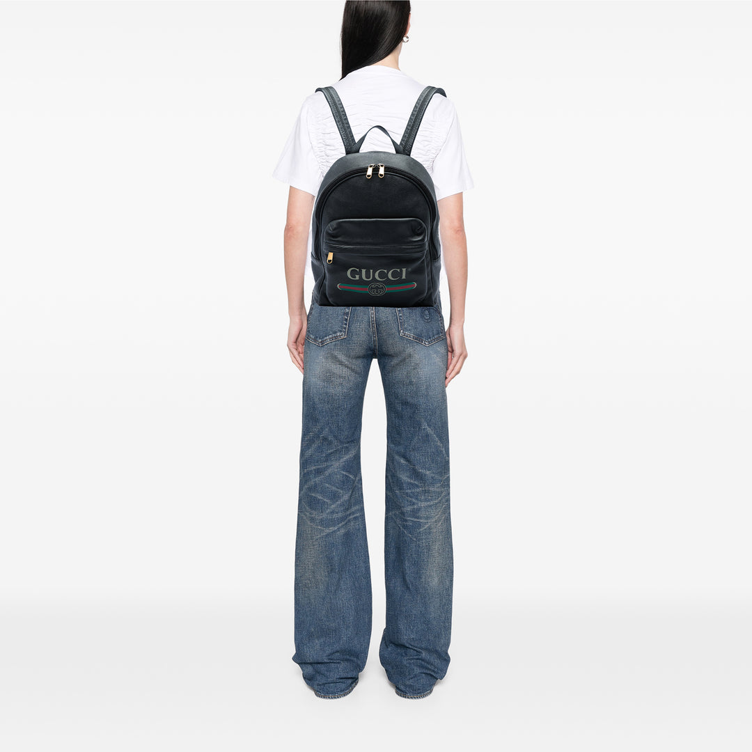 Logo Sac à dos Noir