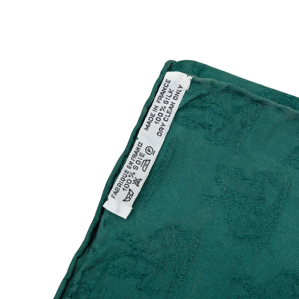 Hermès Par Mefsire Antoine De Plvvinel Foulard 90 Vert – vue 2 – GABY PARIS